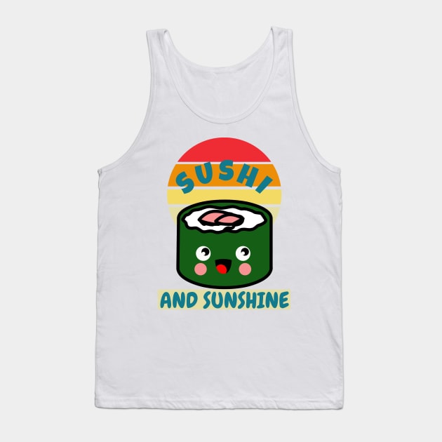 Sushi and sunshine Tank Top by YaiVargas